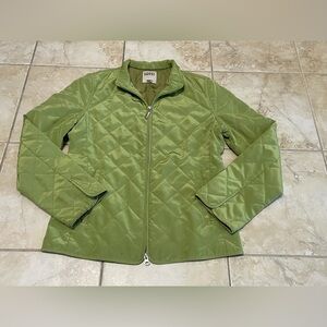 hilary radley Woman , Size S long sleeve jacket Green  beautiful design, used